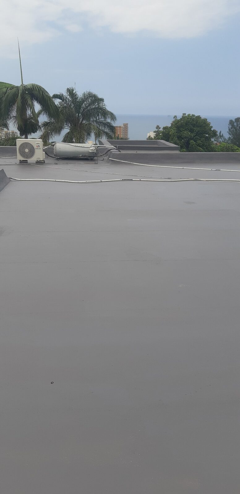 Roof being stripped — replacement